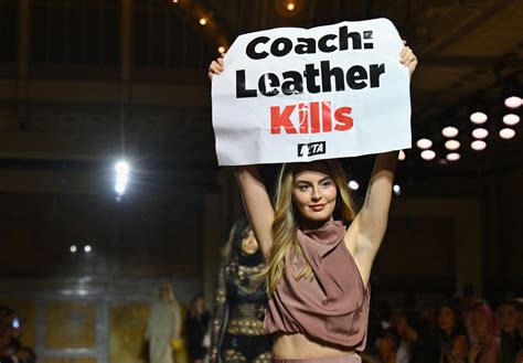 burberry protest|Another PETA Protestor Crashed a Fashion Show, and People .